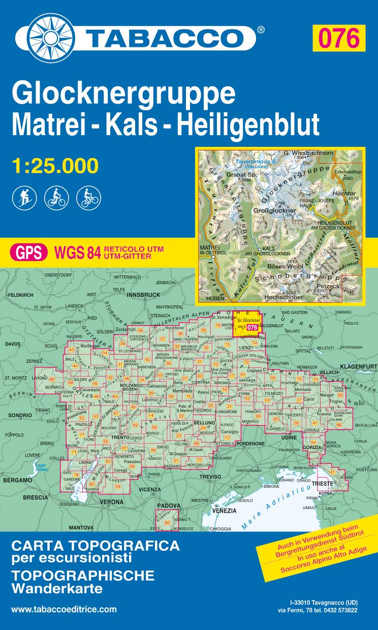 Glocknergruppe, Matrei, Kals, Heiligenblut (Tabacco - 076)