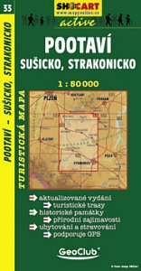Shocart Pootaví, Sušicko, Strakonicko (turistická mapa č. 33)