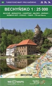 Bechyňsko - turistická mapa