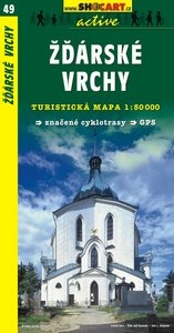 Shocart Žďárské vrchy (turistická mapa č. 49)