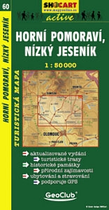 Shocart Horní Pomoraví, Nízký Jeseník (turistická mapa č. 60)