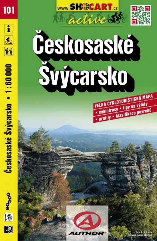 Shocart Českosaské Švýcarsko (cyklomapa č. 101)