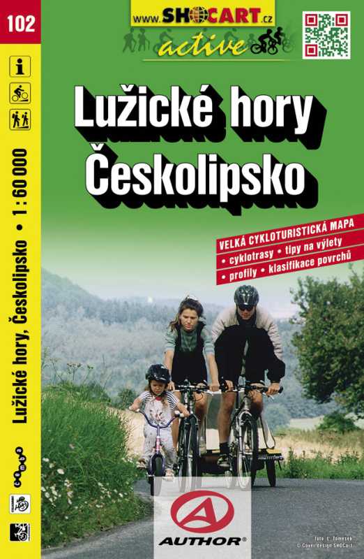 Shocart Lužické hory, Českolipsko (cyklomapa č. 102)