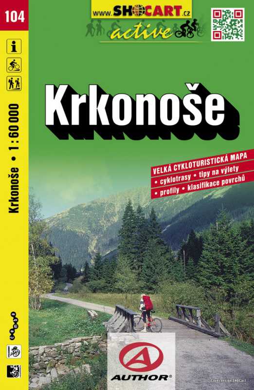 Shocart Krkonoše (cyklomapa č. 104)