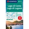 Lago di Como, Lago di Lugano (Kompass - 91)