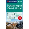 Ötztaler Alpen, Ötztal, Pitztal (Kompass - 43)