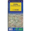 cyklomapa Chřiby, Kroměřížsko, Zlínsko 1:70 t.