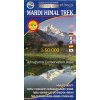 mapa Mardi Himal Trek 1:50 t.