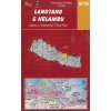 mapa Langtang, Helambu, Kanja La, Gosainkund, Tilman Pass 1:125