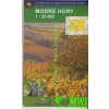 turistická a cyklomapa Modré hory 1:25 t., vydání 2008