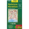 mapa Heraklion 1:100 t. (Crete/Kréta)