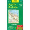 mapa Achaia (severní Peloponés) 1:100 t. ORAMA
