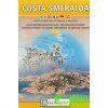 mapa Costa Smeralda 1:65 t. (Sardínie)