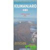 mapa Kilimanjaro Kibo 1:80 t.