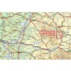 Trascau - severní část - turistická mapa