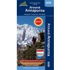 Around Annapurna - trekingová mapa