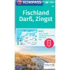 Dars, Zingst, Fischland 1:50 t. laminovaná