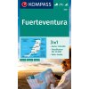 Fuerteventura, turistická mapa (Kompass, 240)