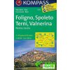 Foligno,Spoleto,Terni,Valnerina 1:50 t. laminovaná