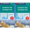 Sardinia Sud (Sardínie-jih) 1:50 t.  4 mapy