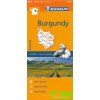 mapa Burgundy  (Burgundsko) 1:200 t.