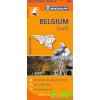 mapa Belgique sud et Ardennes (Belgie) 1:200 t.+ Mons, Namur