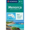 Menorca, turistická mapa (Kompass - 243)