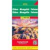 mapa China,Mongolia,Taiwan 1:3 mil.