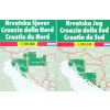 cyklomapa Croatia 1:200 t. set 2 mapy