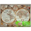 nástěnná mapa Svět antik z roku 1651- hist., lišta, 90x70 cm