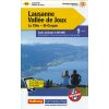 mapa Lausanne, Vallée de Joux 1:60 t. (č.15) voděodolná