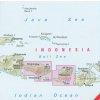mapa Bali, Lombok 1:180 t.+ Gili,Ubud,Sanur