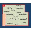 mapa Midlands,Central England (střední Anglie) 1:200 t.  (AA č.5)
