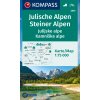 Julische Alpen, Steiner Alpen - Julské a Kamnišké Alpy (Kompass - 2801)