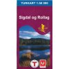 mapa Sigdal og Rollag 1:50 t. (č.2571)