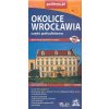mapa Okolice Wroclawia 1:100 t. jih