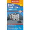 mapa Cieszyn Český Těšín i okolice 1:25 t. + plán Cieszyn/Český
