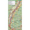 cyklomapa Rhein Radweg 3, Basel-Speyer 1:50 t. laminovaná