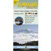 mapa Kilimanjaro NP 1:100 t. - SLEVA (poškozená obálka)