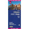mapa Lithuania (Litva) + Kaliningrad 1:325 t. voděodolná
