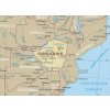mapa Zimbabwe 1:800 t. voděodolná