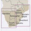 mapa Southern Africa 1:2,5 mil. voděodolná