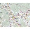 cyklomapa Burgenland, Wiener Becken 1:100t.  voděodolná