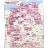 cyklomapa Niederrhein Sud 1:75 t.  voděodolná