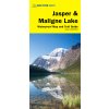 mapa Jasper, Maligne Lake 1:100 t. Gem Trek voděodolná