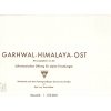 mapa Garhwal Himalaya - east 1:150 000