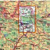 Jizerské hory a Frýdlantsko -  mapa KČT č.20 -  21