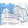 mapa Latvia 3 - Lotyšsko střed 1:200 t.  Viduslatvija