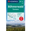 Šumava a Bavorský les - set 2 turistických map (Kompass - 2000)