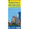 plán Manhattan 1:12,5 t.,New York State 1:800 t. ITM voděodolný